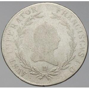František II. / I. 20 krejcar 1808 D