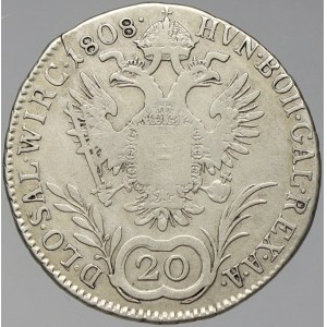 František II. / I. 20 krejcar 1808 E