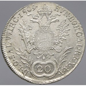 František II. / I. 20 krejcar 1809 D. Zöttl-3443