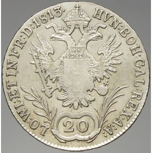 František II. / I. 20 krejcar 1813 A
