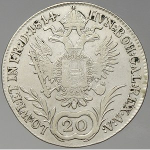 František II. / I. 20 krejcar 1814 A