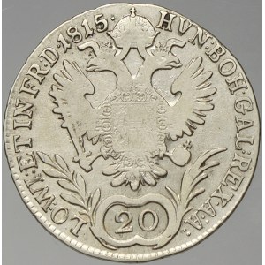František II. / I. 20 krejcar 1815 B