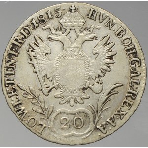 František II. / I. 20 krejcar 1815 G