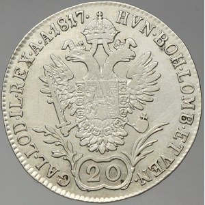 František II. / I. 20 krejcar 1817 A