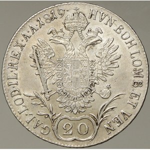František II. / I. 20 krejcar 1819 M. Nov.-49