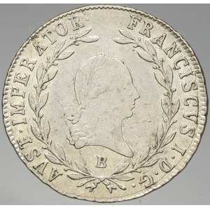 František II. / I. 20 krejcar 1820 B