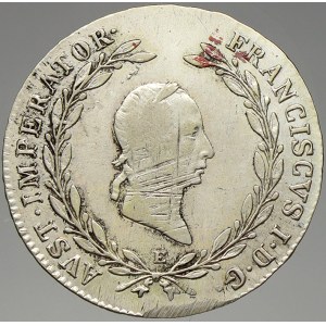 František II. / I. 20 krejcar 1820 B