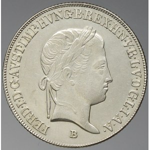 Ferdinand V. 20 krejcar 1843 B Madona