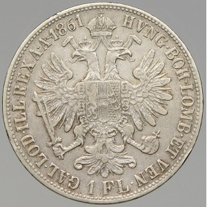František Josef I. Zlatník 1861 V