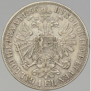 František Josef I. Zlatník 1866 V