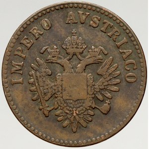 František Josef I. 5 centesimi 1852 V