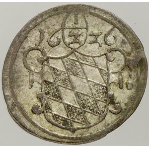 Bavorsko. Maxmilián I. (1598-1651). ½ krejcar 1626. KM-117