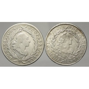 Bavorsko. 20 krejcar 1763, 1776. KM-526.1