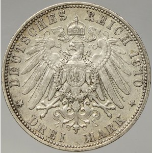 Bavorsko. 3 M 1910 D. KM-916