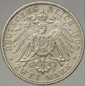 Bavorsko. 2 M 1908 D. KM-913