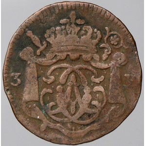 Münster. III pfennig 1743. KM-171