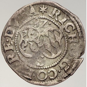 Pfalz-Simmern. Richard (1565-98). 2 krejcar 1588. SaM-2078