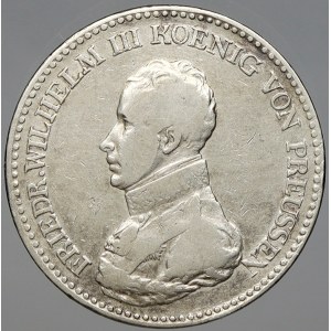 Prusko. Friedrich Wilhelm III. (1797-1840). Tolar 1818 A. KM-396