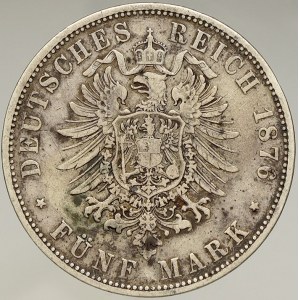 Prusko. 5 M 1876 C. KM-503