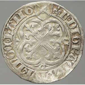 Sasko. Friedrich II. (1428-64). Mečový groš. Lipsko