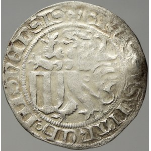 Sasko. Friedrich II. (1428-64). Mečový groš. Lipsko