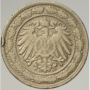 Drobné mince císařství po r. 1871. 20 pf. 1892 D. hr