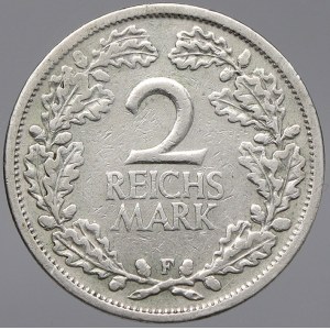 Výmarská republika. 2 RM 1926 F. KM-45