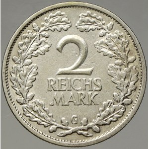 Výmarská republika. 2 RM 1926 G. KM-45
