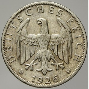 Výmarská republika. 2 RM 1926 J. KM-45