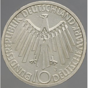 Německo – BRD. 10 DM 1972 J OH v Německu. KM-134.1