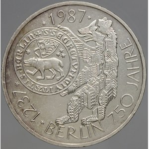 Německo – BRD. 10 DM 1987 J Berlín. KM-166