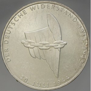 Německo – BRD. 10 DM 1994 A Widerstand. KM-182. dr. rysky