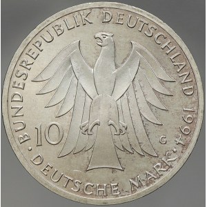 Německo – BRD. 10 DM 1994 G Herder. KM-184