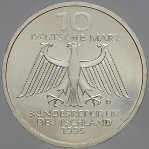 Německo – BRD. 10 DM 1995 D Roentgen. KM-187