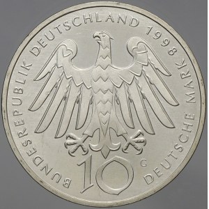 Německo – BRD. 10 DM 1998 G Bingen. KM-193