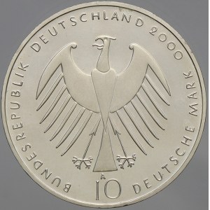 Německo – BRD. 10 DM 2000 A Věda