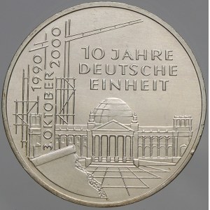 Německo – BRD. 10 DM 2000 D Sjednocení. KM-201