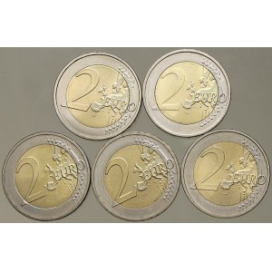 Německo – BRD. 2 € 2012 A, D, F, G, J Euro-měna