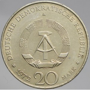 Německo – DDR. 20 M 1972 A Pieck