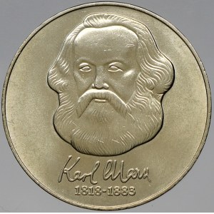 Německo – DDR. 20 M 1983 A Marx
