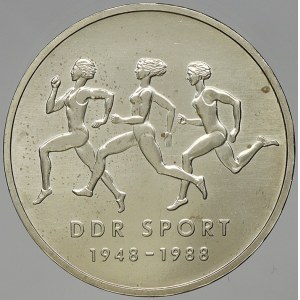 Německo – DDR. 10 M 1988 A NDR sport