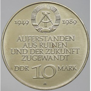 Německo – DDR. 10 M 1989 A 40 let NDR