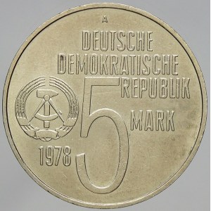 Německo – DDR. 5 M 1978 A Apartheid