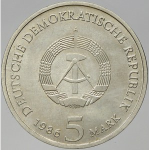 Německo – DDR. 5 M 1986 A Postupim