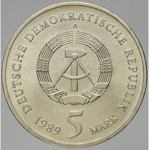 Německo – DDR. 5 M 1989 A Zwickau