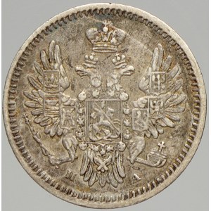 Rusko, Mikuláš I. (1825-55). 5 kop. 1850 CПБ-ПА (Ag). C-163