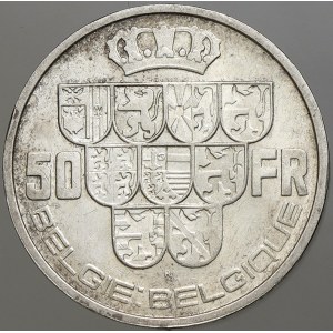 Belgie. 50 frank 1939. KM-22.1. n. hr.