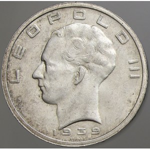 Belgie. 50 frank 1939. KM-22.1. n. hr.