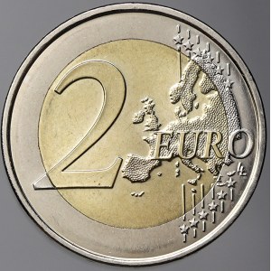 Francie. 2 € 2020 de Gaulle. KM-nové