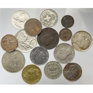 Itálie. Konvolut mincí 